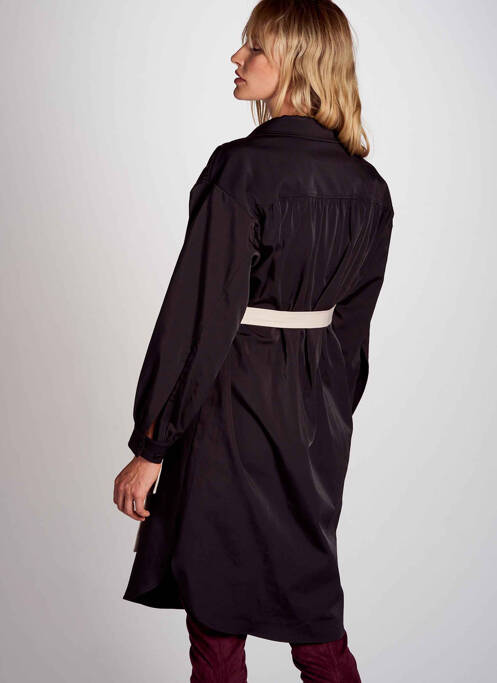 Robe courte noir DEUX. BY ELINE DE MUNCK pour femme