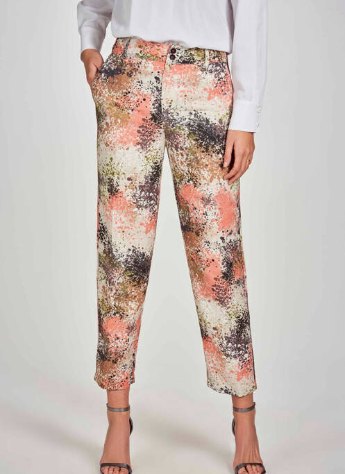 Pantacourt orange DEUX. BY ELINE DE MUNCK femme