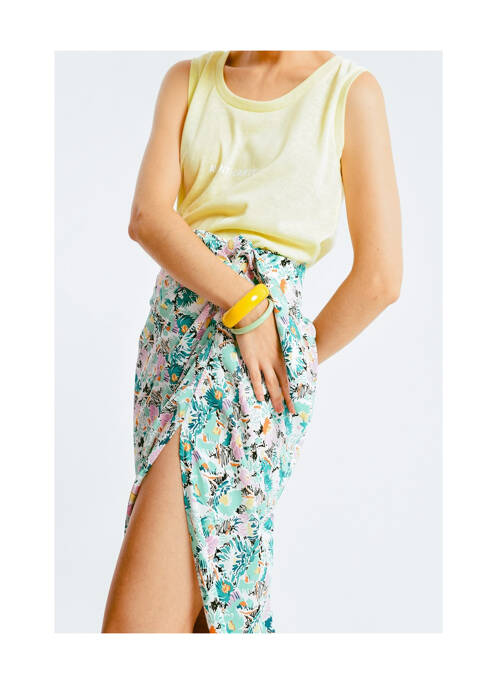 Débardeur jaune MOLLY BRACKEN pour femme