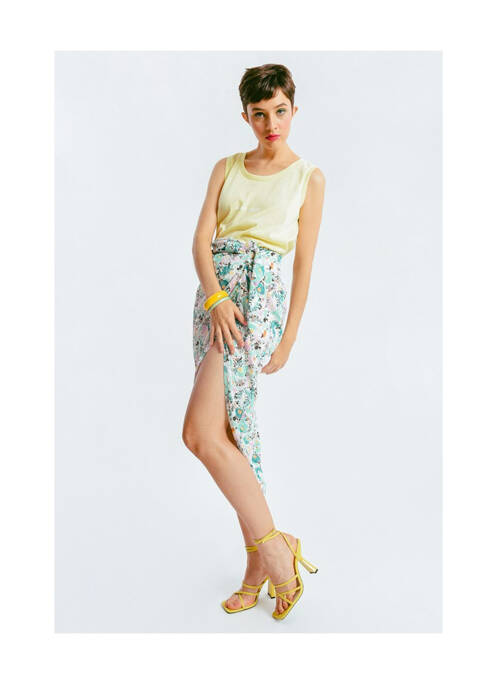 Débardeur jaune MOLLY BRACKEN pour femme