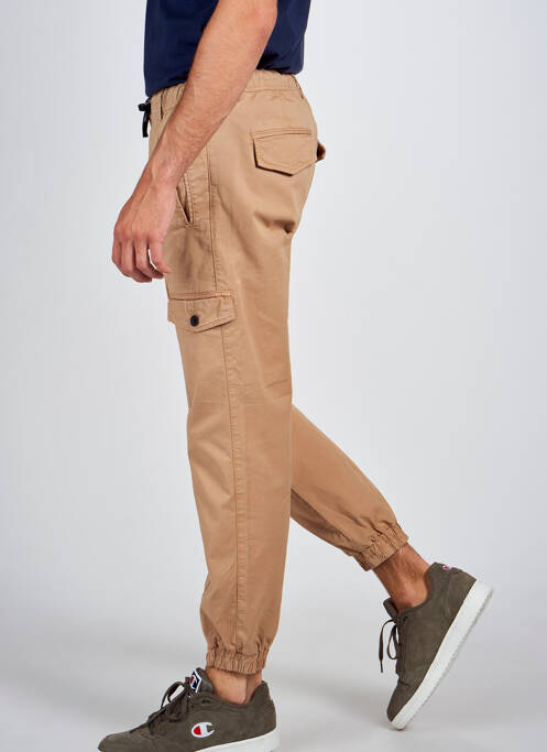 Pantalon cargo marron CEMI pour homme