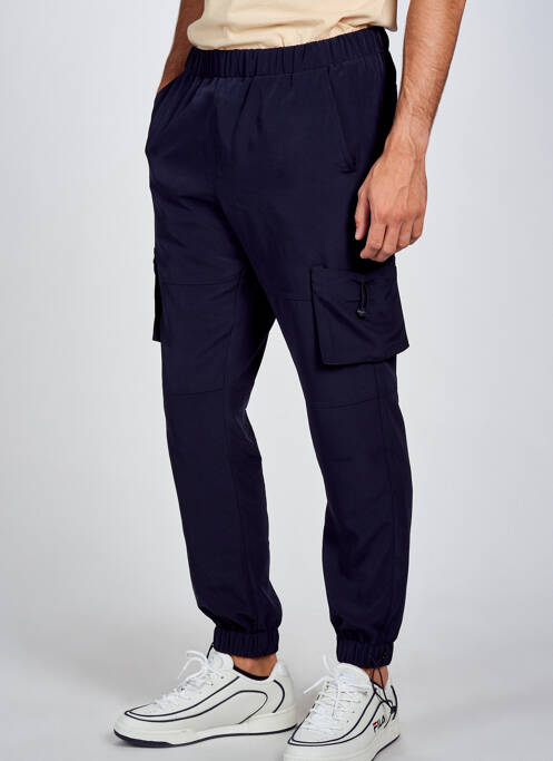 Pantalon cargo bleu CEMI pour homme
