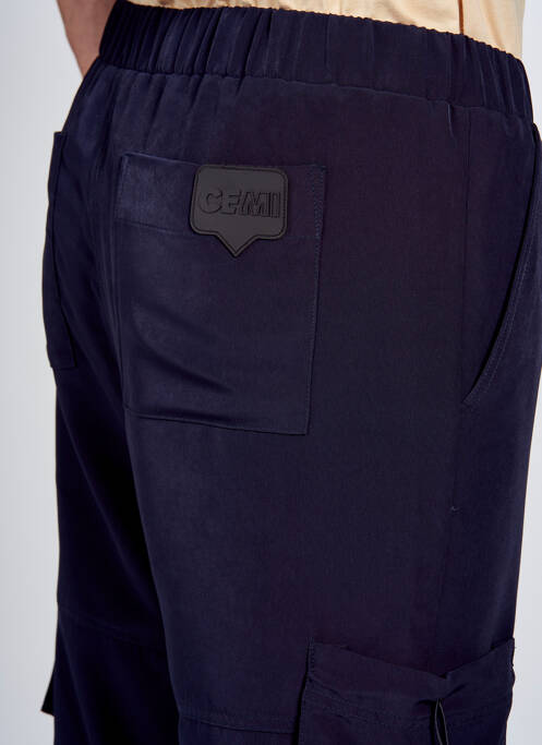 Pantalon cargo bleu CEMI pour homme