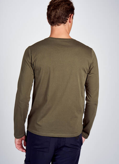 T-shirt vert CEMI pour homme