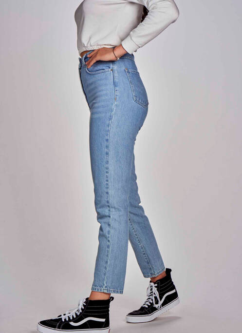 Jean coupe Mom bleu CEMI pour femme