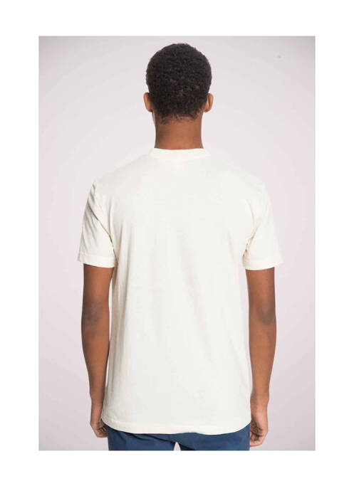 T-shirt beige QUIKSILVER pour homme