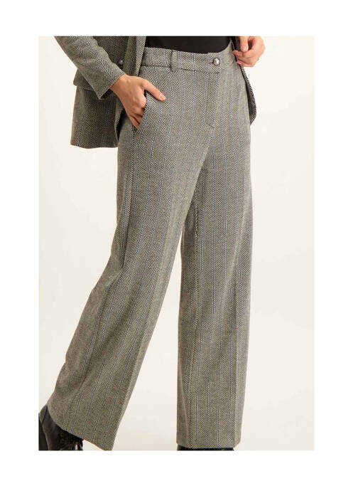 Pantalon flare gris AMELIE & AMELIE pour femme
