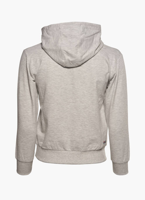Sweat-shirt à capuche gris FILA pour fille