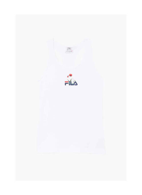 T-shirt blanc FILA pour fille