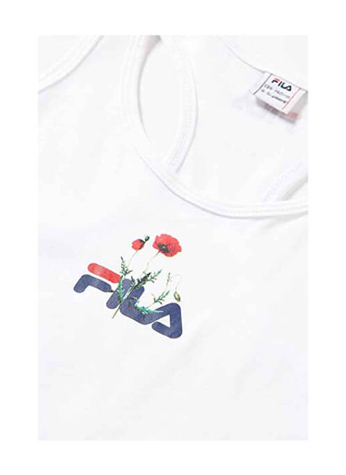 T-shirt blanc FILA pour fille