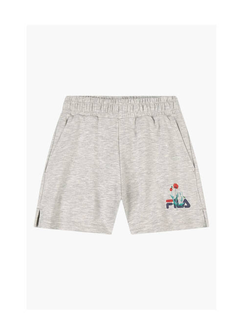 Short gris FILA pour fille