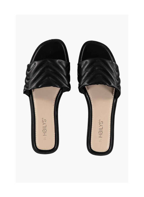 Sandales/Nu pieds noir HAILYS femme
