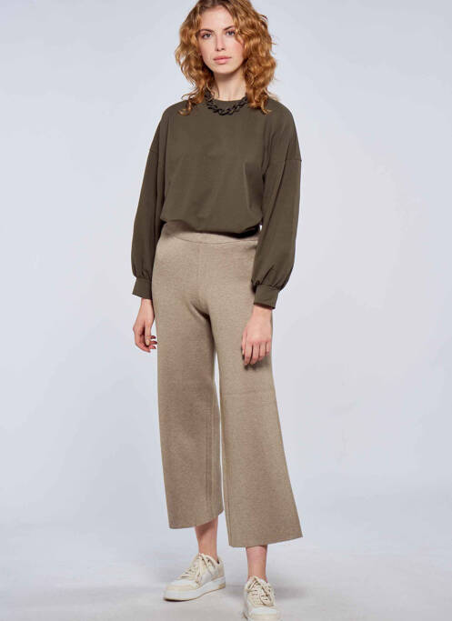 Sweat-shirt vert PLEASE pour femme