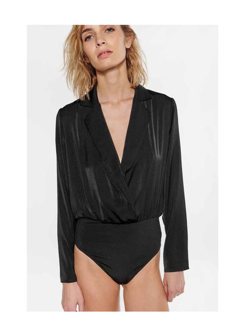 Body lingerie noir LE TEMPS DES CERISES pour femme