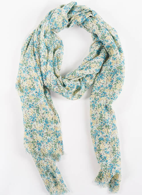 Foulard vert LE TEMPS DES CERISES femme