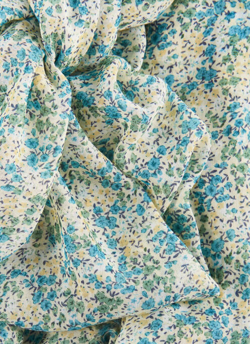 Foulard vert LE TEMPS DES CERISES femme