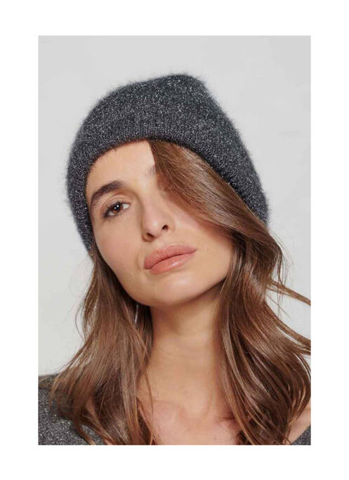 Bonnet gris LE TEMPS DES CERISES femme