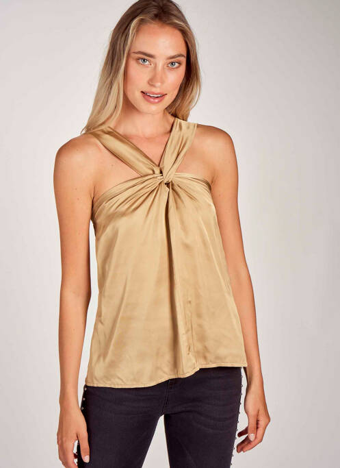 Chemisier beige FOUDRE BY AURELIE VAN DAELEN pour femme