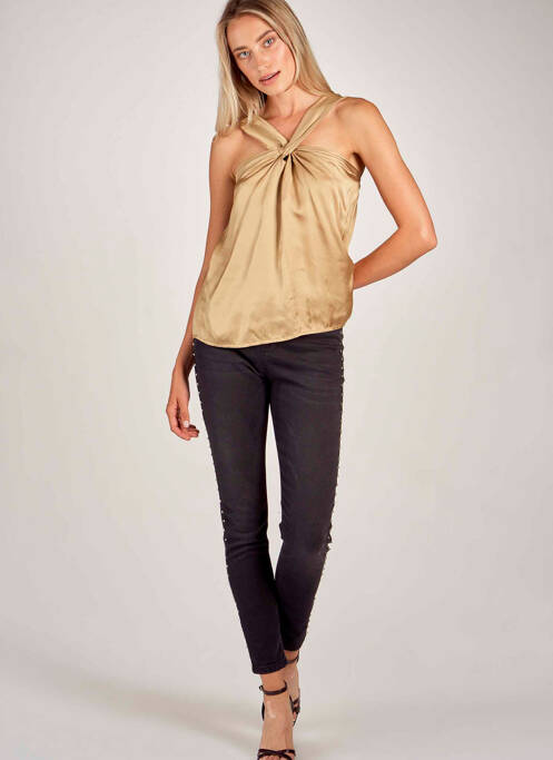 Chemisier beige FOUDRE BY AURELIE VAN DAELEN femme