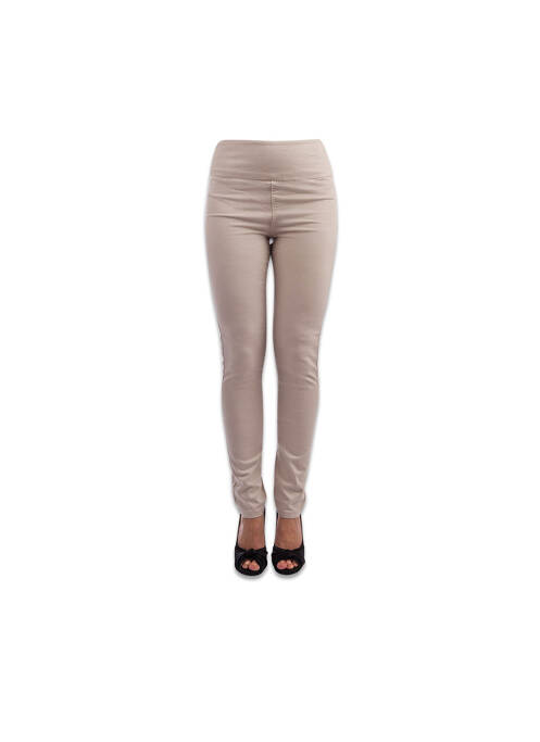 Pantalon slim gris PIECES pour femme