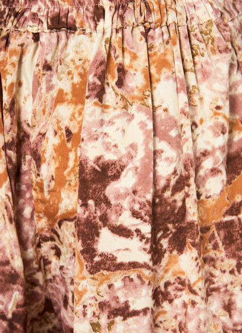 Pantalon flare beige GOLD & SILVER pour femme