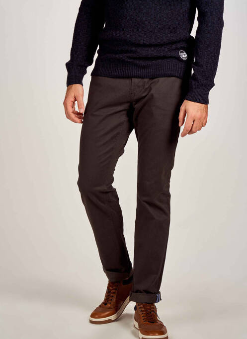 Pantalon chino gris GARCIA pour homme