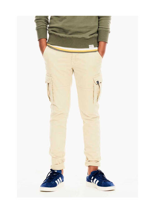 Pantalon cargo beige GARCIA pour garçon