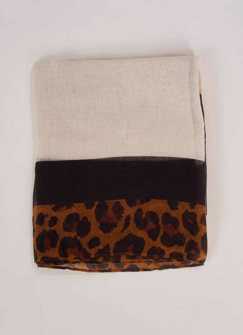 Foulard marron HAILYS pour femme