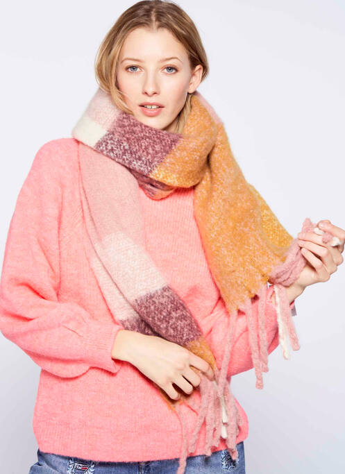 Echarpe rose HAILYS femme