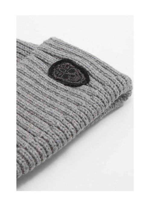 Bonnet gris BLACK AND GOLD pour homme