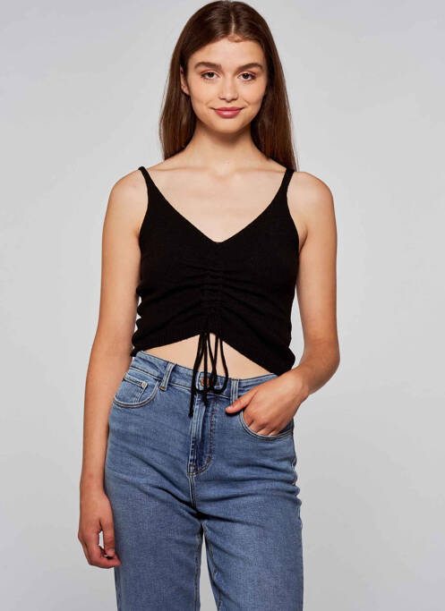 Débardeur noir HAILYS pour femme