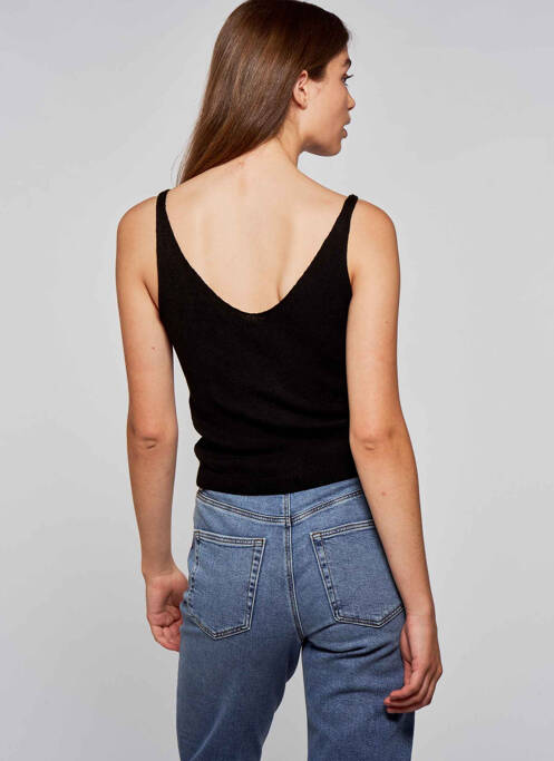 Débardeur noir HAILYS pour femme