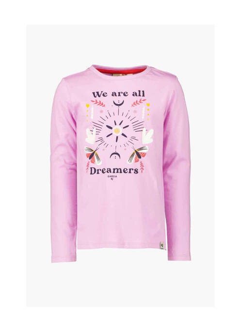 T-shirt violet GARCIA fille