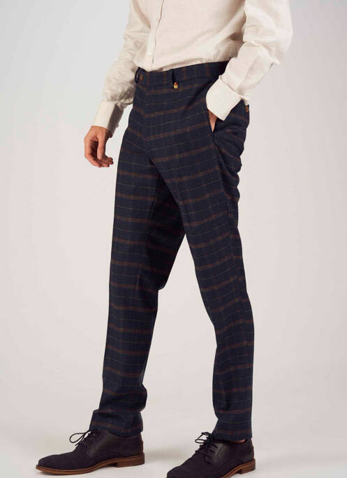 Pantalon chino bleu LE FABULEUX MARCEL DE BRUXELLES homme