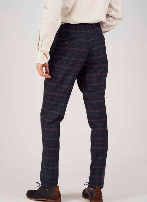 Pantalon chino bleu LE FABULEUX MARCEL DE BRUXELLES homme