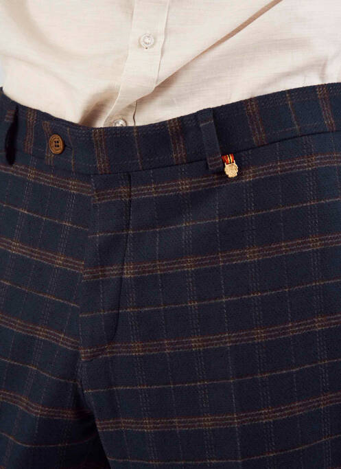 Pantalon chino bleu LE FABULEUX MARCEL DE BRUXELLES homme