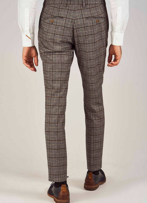 Pantalon chino gris LE FABULEUX MARCEL DE BRUXELLES homme