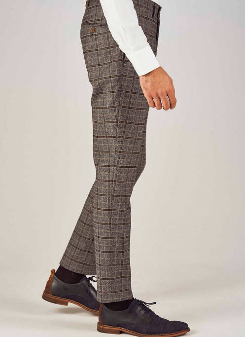 Pantalon chino gris LE FABULEUX MARCEL DE BRUXELLES homme