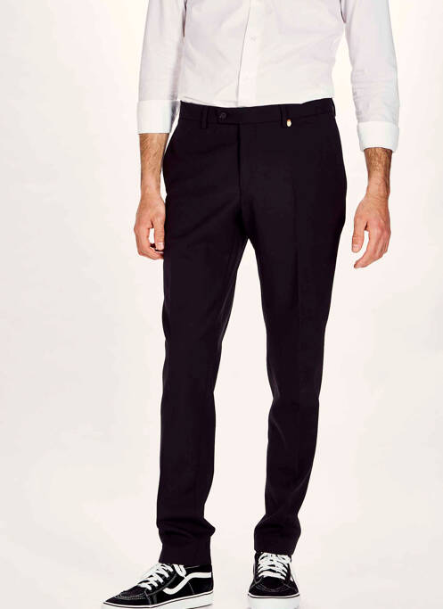 Pantalon chino noir LE FABULEUX MARCEL DE BRUXELLES pour homme