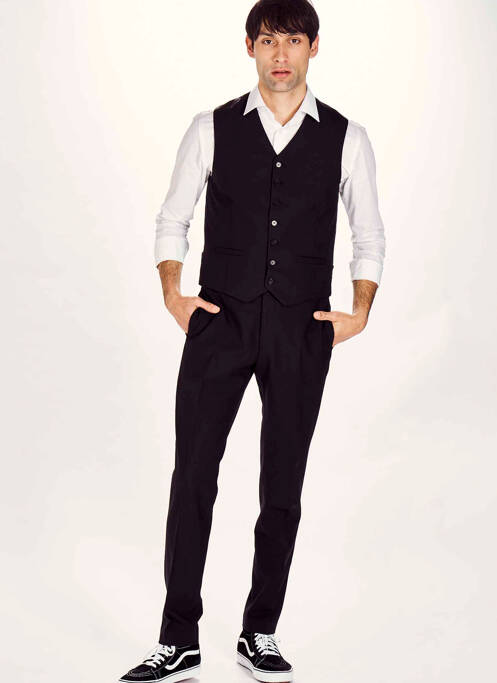 Pantalon chino noir LE FABULEUX MARCEL DE BRUXELLES homme