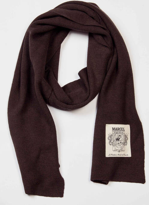 Echarpe marron LE FABULEUX MARCEL DE BRUXELLES pour homme