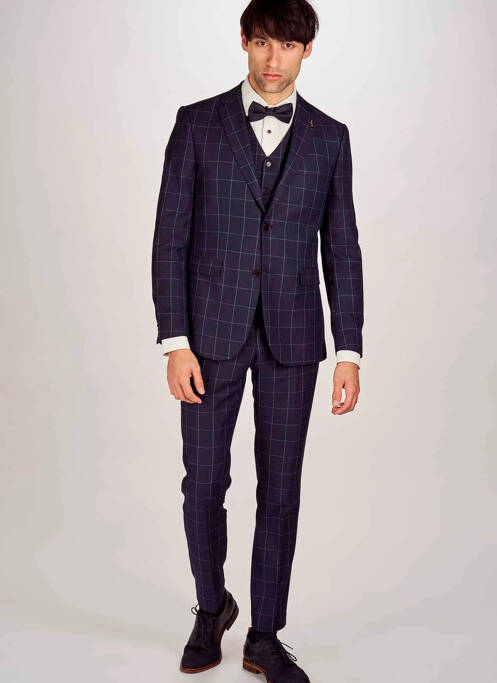 Pantalon chino bleu LE FABULEUX MARCEL DE BRUXELLES pour homme