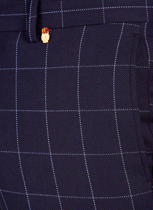 Pantalon chino bleu LE FABULEUX MARCEL DE BRUXELLES pour homme