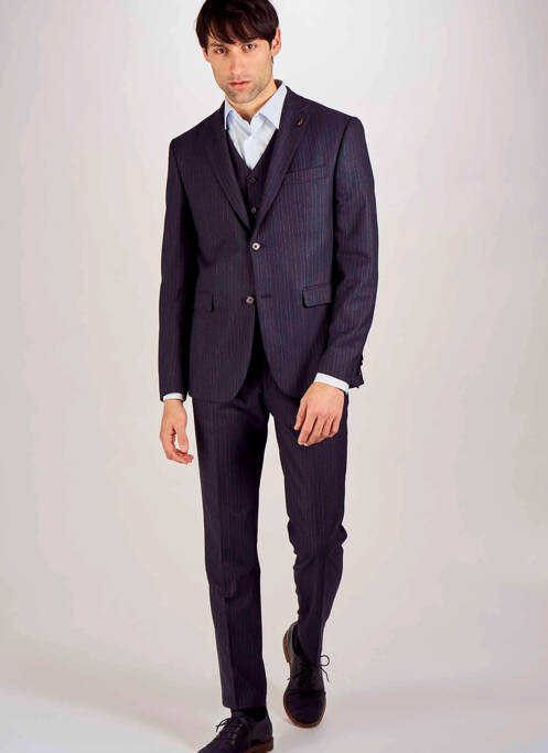 Pantalon chino bleu LE FABULEUX MARCEL DE BRUXELLES pour homme