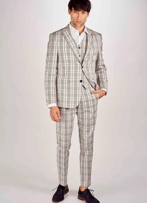 Pantalon chino beige LE FABULEUX MARCEL DE BRUXELLES pour homme