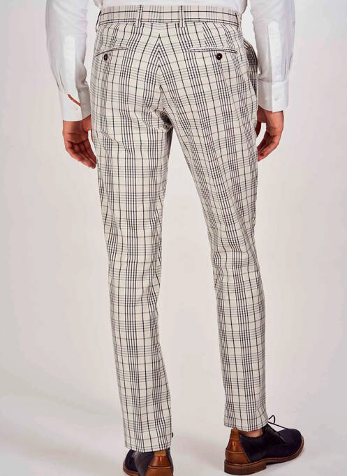 Pantalon chino beige LE FABULEUX MARCEL DE BRUXELLES pour homme