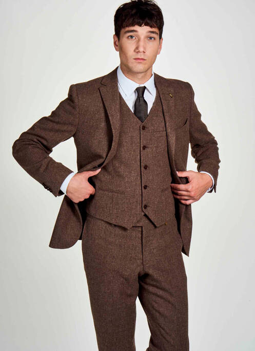 Blazer beige LE FABULEUX MARCEL DE BRUXELLES pour homme