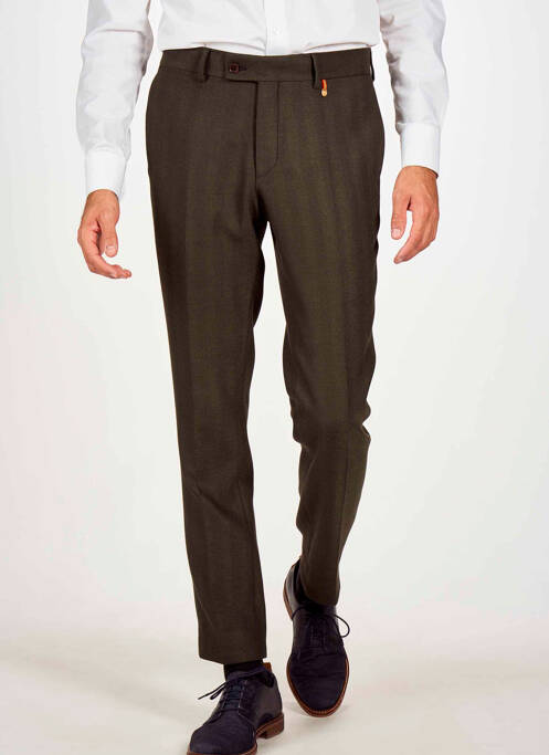 Pantalon chino vert LE FABULEUX MARCEL DE BRUXELLES pour homme