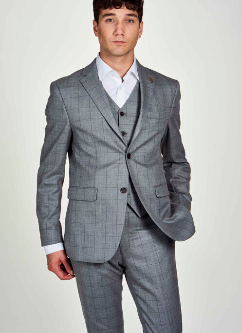 Blazer gris LE FABULEUX MARCEL DE BRUXELLES pour homme