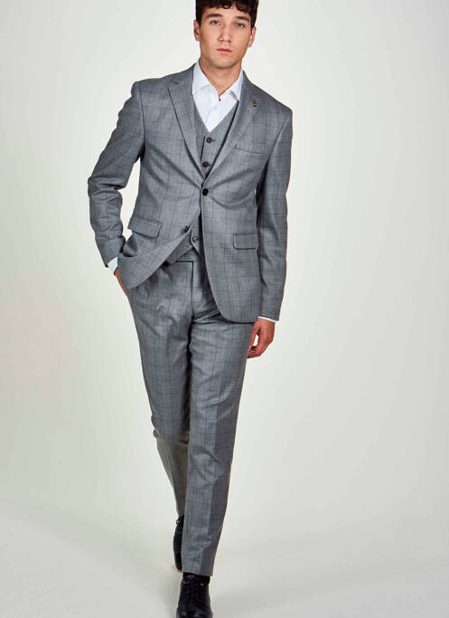 Blazer gris LE FABULEUX MARCEL DE BRUXELLES pour homme